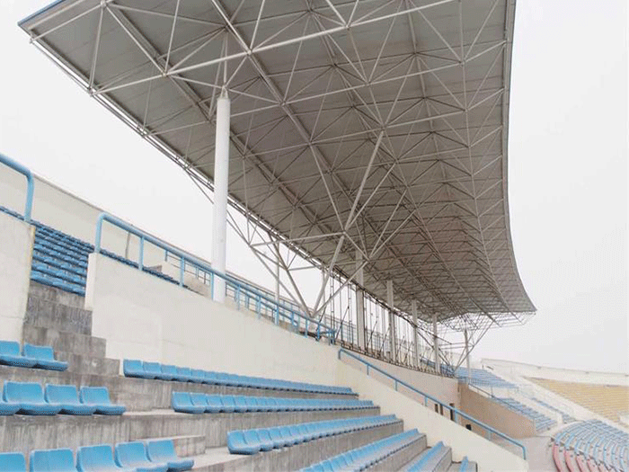 西宁四小体育馆网架